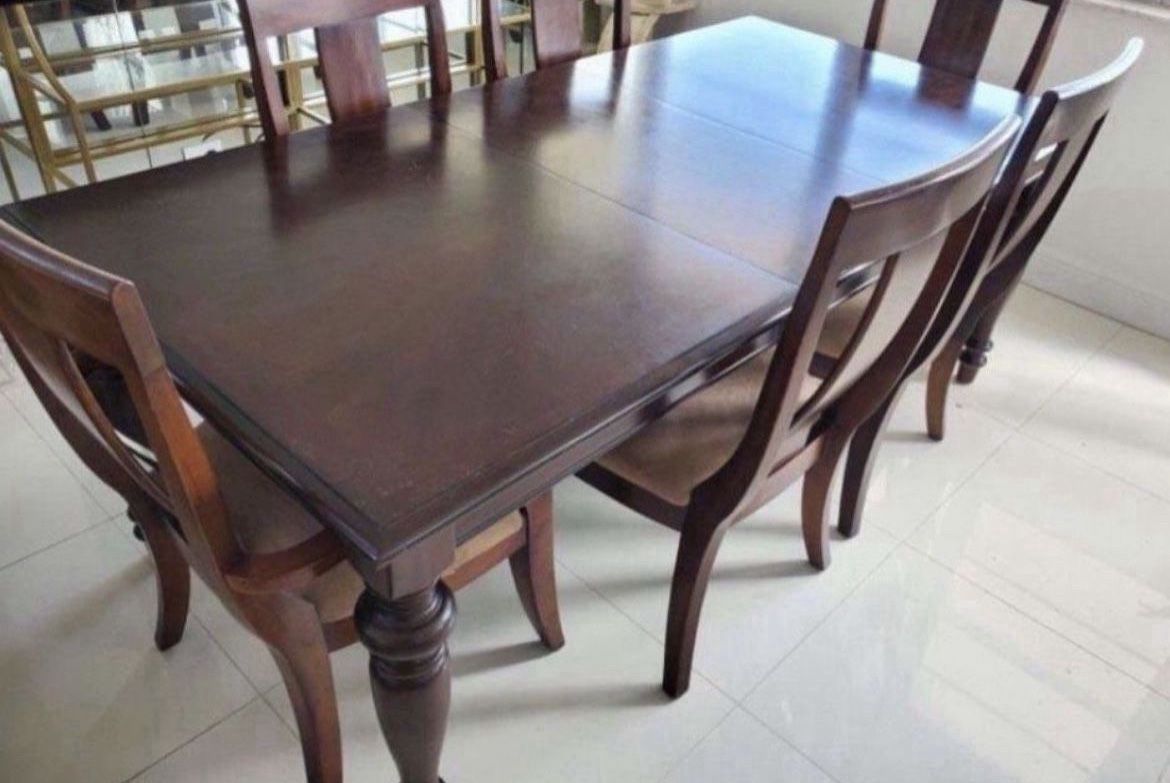 Cherry Wood Dining Table 