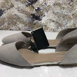 Women’s Forever 21 Faux Suede Pointed Toe Slip On Flats 8.5
