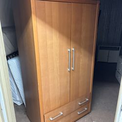 Antique armoire Solid Wood