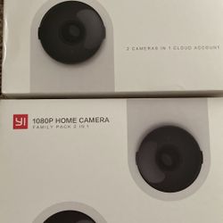 Yi Home Security Camera  2 Twins Packs (4 Cameras )