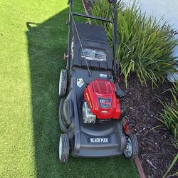 Black max mower
