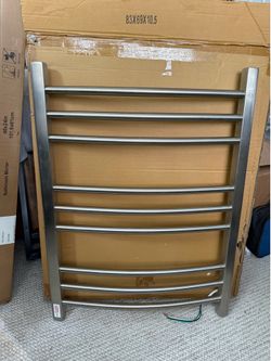 Heated towel rack 9-bar (hardware)