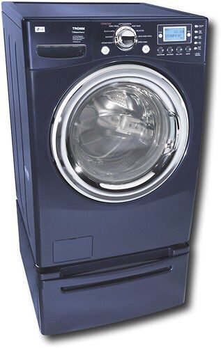 LG Washer Dryer Pedestals: TWO (2) LG WDP3N 27"; Navy LG