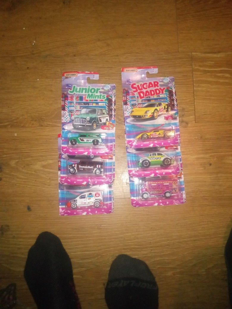 Matchbox Vintage candy Vehicles Set6