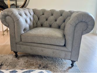 Oversized club chair
