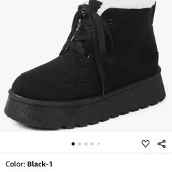 Black Platform Boots