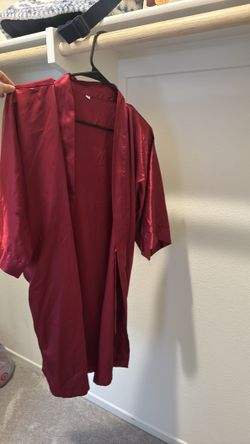Silk Red Robe