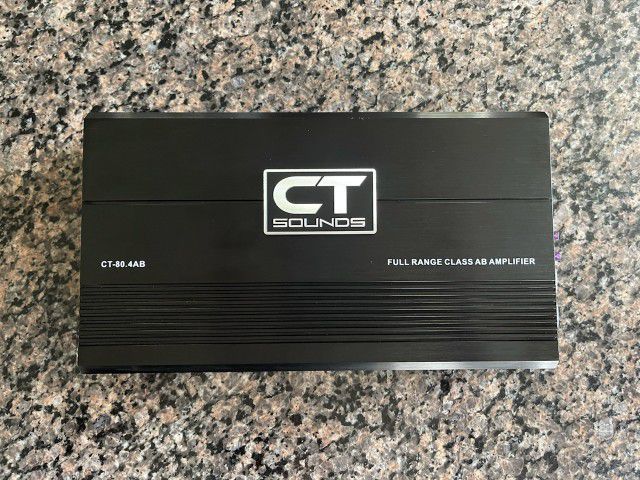 CT 80.4AB channel car amplifier 
