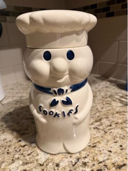 Vintage 1973 Pillsbury Dough Boy Cookie Jar