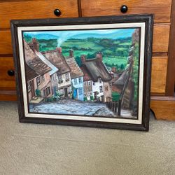 Signed Vintage Oil Painting
