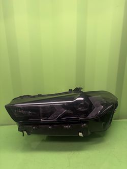 2024 2025 2026 BMW X5 X6 Left Driver Side Black Type Headlight OEM 5A8E123-01