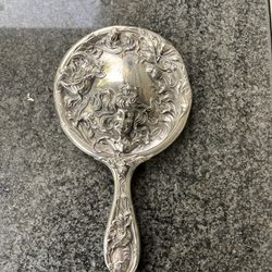 Silver antique Vanity Mirror 