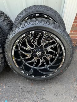 NEW 22x12 tis wheels wrapped in 33x12.50r22 RBP X