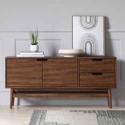 mid century modern console/tv stand