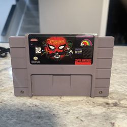 Spider Man For Super Nintendo SNES 
