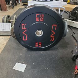 55lb Olympic Weight Bumper Plate UNUSED