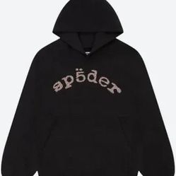 Black Vvs Spider Hoodie Size xl