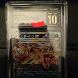 CGC Prestine 10 Charizard