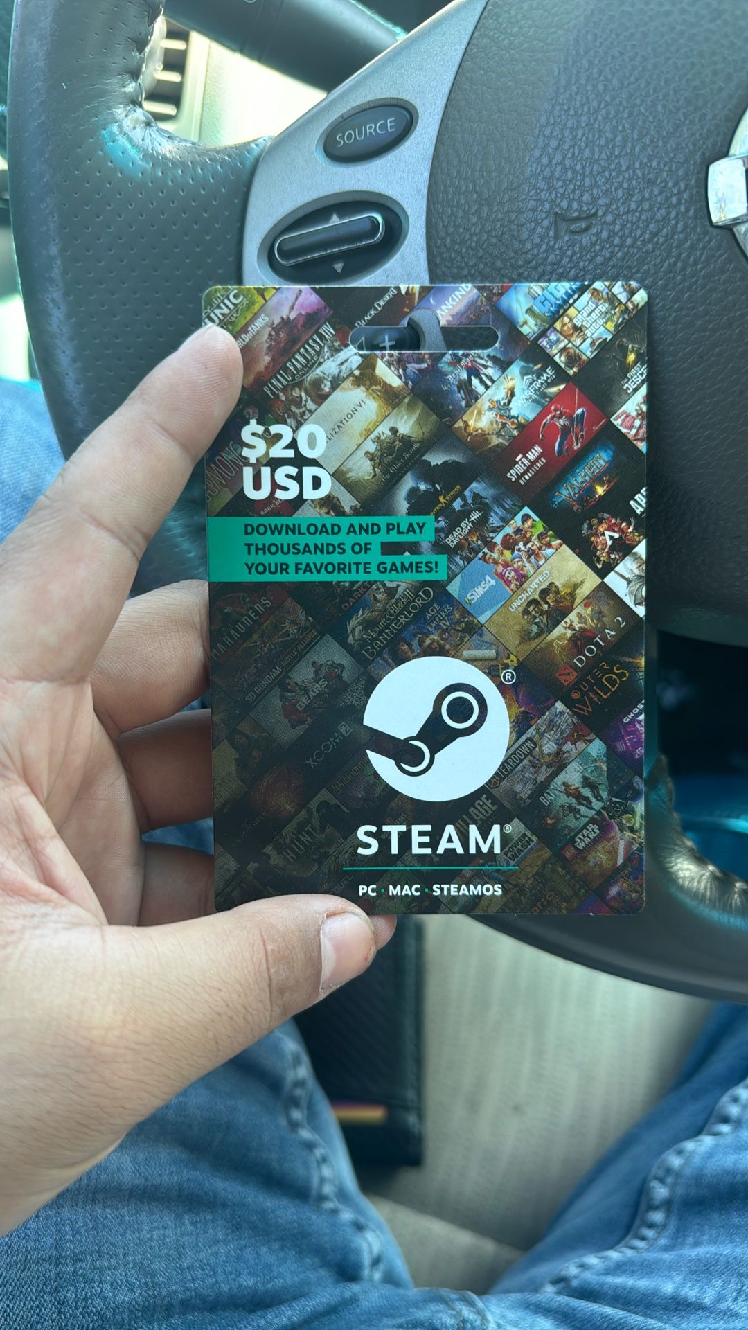 Steam Card