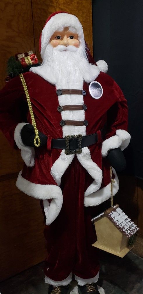 5' Tall Santa Claus  🎅 