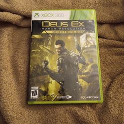 Deus Ex Human Revolution Director's Cut For Xbox 360
