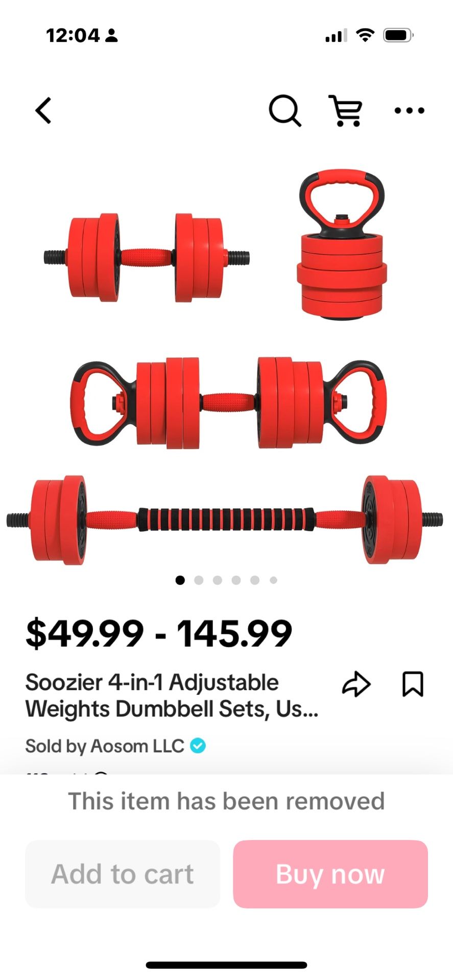 4-in1 weight set