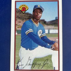 1989 Bowman Ken Griffey Jr Rookie Baseball Card 