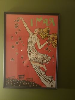 Original painting in frame