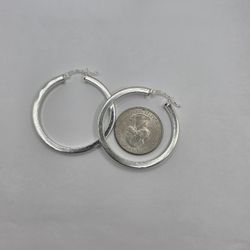 Hoops Sterling Silver Small