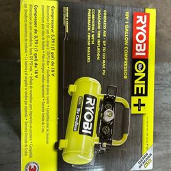 RYOBI ONE+ 1 Gal. 120 PSI Portable 18V Horizontal Air Compressor