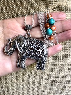 Elephant 🐘 necklace!