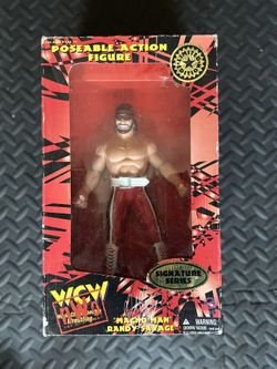Original San Francisco Toymakers WCW 12" Macho Man Randy Savage Action Figure