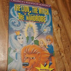 VHS tape for kids classic The Lion The Witch & The Wardrobe