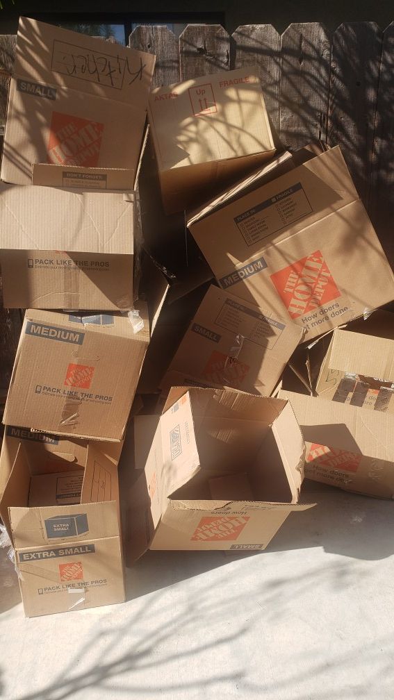 Free moving boxes for Sale in Modesto, CA OfferUp