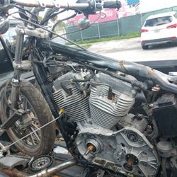 2006 Harley Davidson Parts Engine Good Transmission Bad Sitting For 3 Years