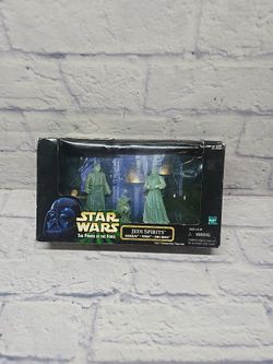 VTG Hasbro 1998 Star Wars Power Of The Force Jedi Spirits Figure Set