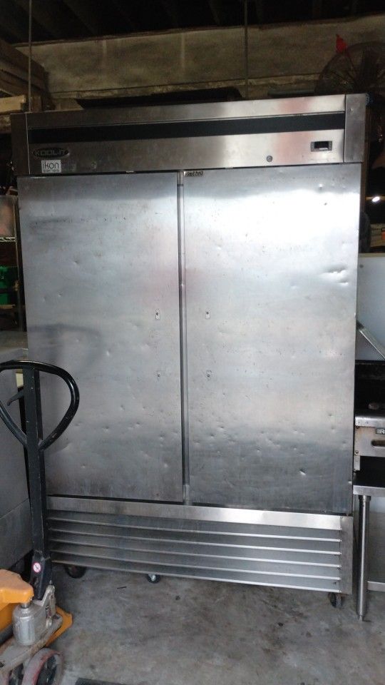 Commercial Freezer Restaurant Stainless Steel Two door