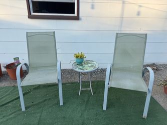 Outdoor bistro set