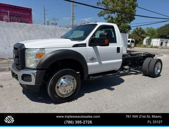 2015 Ford F450 Super Duty Regular Cab & Chassis