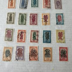 Ruanda Urundi 1948 Complete Set 151-170 Stamps Used