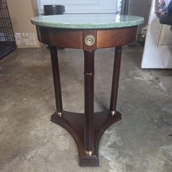 Bombay Company Round Marble Table 