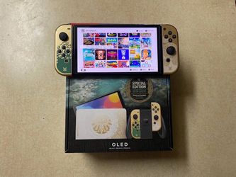 NINTENDO SWITCH OLED MOD with 512GB Loaded with 7500 GAMES
