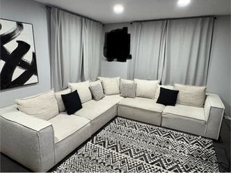 Large L-Shaped Sectional Sofa