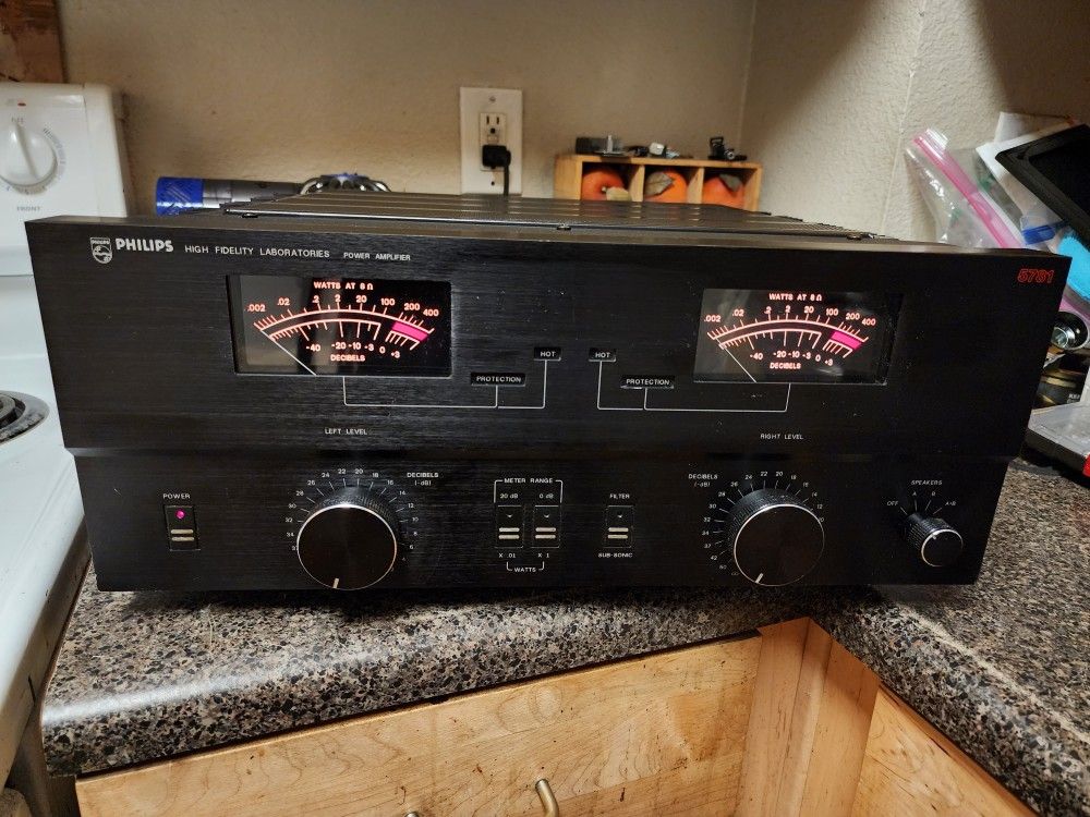 Philips 5781 High Fedility Lab Power Amplifier