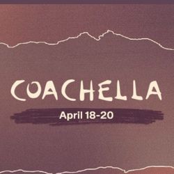 Coachella Week 2 GA w/ Shuttle Ticket
