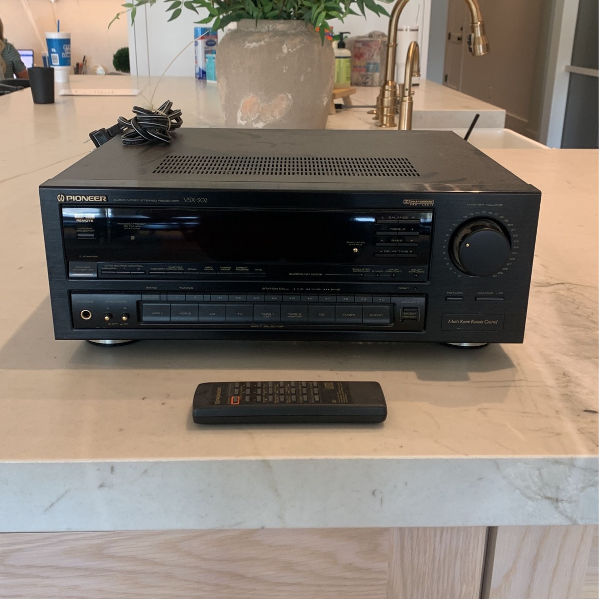 Pioneer Audio/video Stereo Receiver