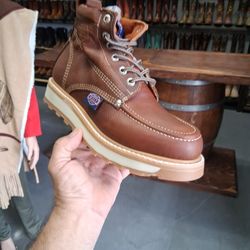 Botas De Piel De México Cómodas Para Trabajar 