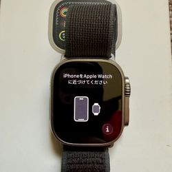 Apple Watch Ultra 2 49mm Titanium, Blue/Black, TL M/L, Unlocked