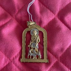 10KT Gold Religious Pendant