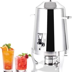 13L Hot Beverage Dispenser Coffee Chafer Urn Stainless Steel Chafer Urn commercial Electric Coffee Urn for Coffee Chocolate Juice Tea Hot & Cold Drink